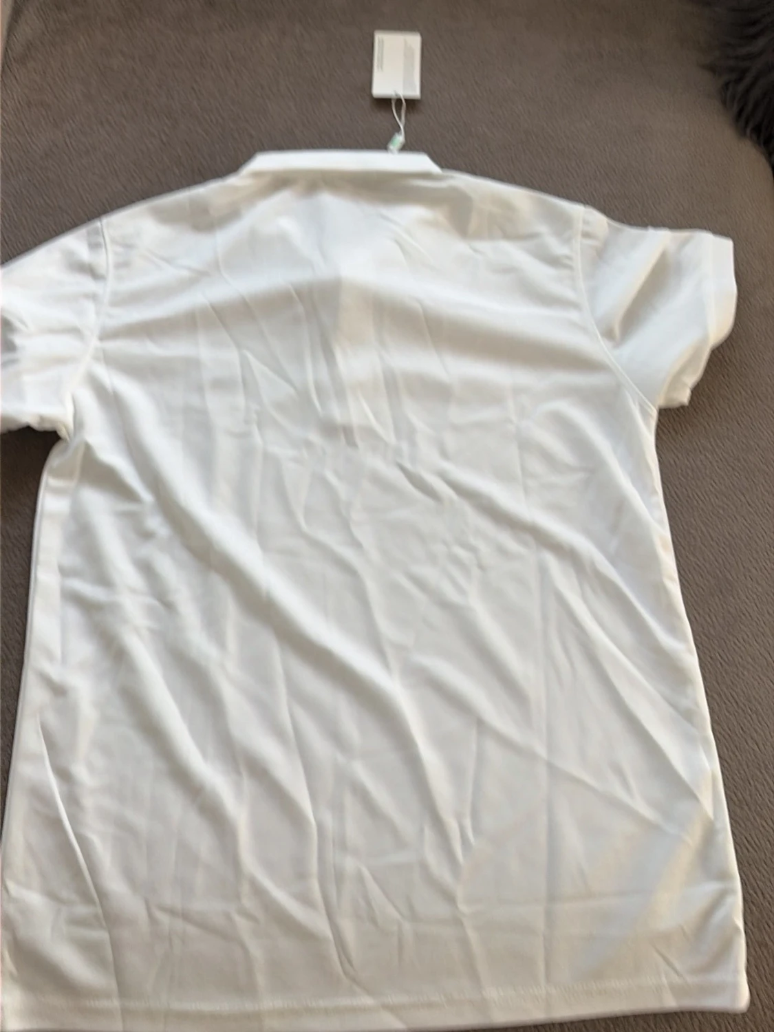 Vit pikétröja från Lacoste - 2