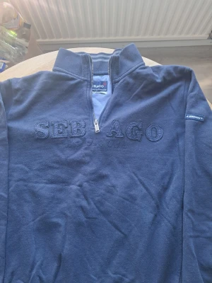 Sebago quarter zip - Säljer Sebago quarter zip tröja, Storlek L, bra skick
