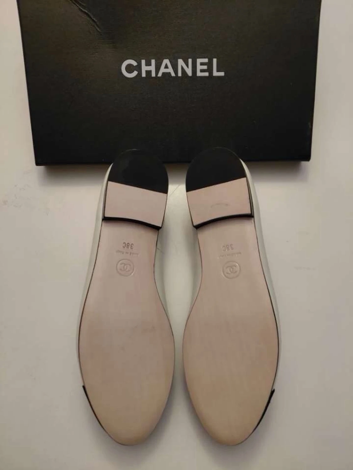 Chanel balerinnaskor - storl 38 - 1