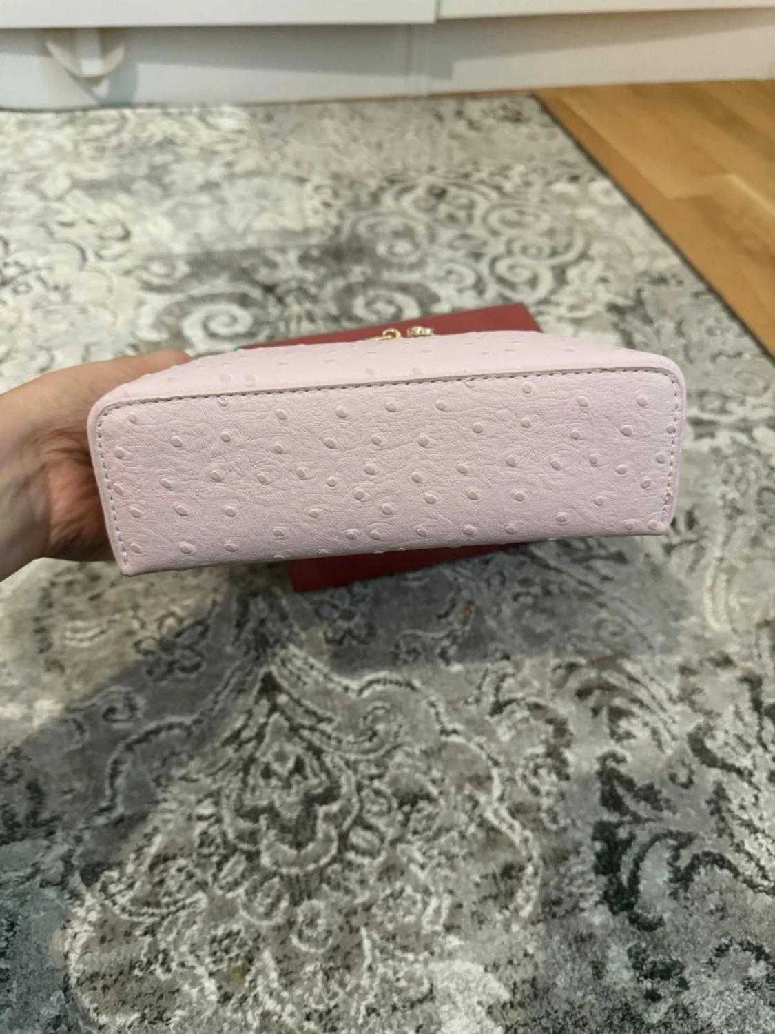 Ljusrosa handväska från Loro Piana - 2