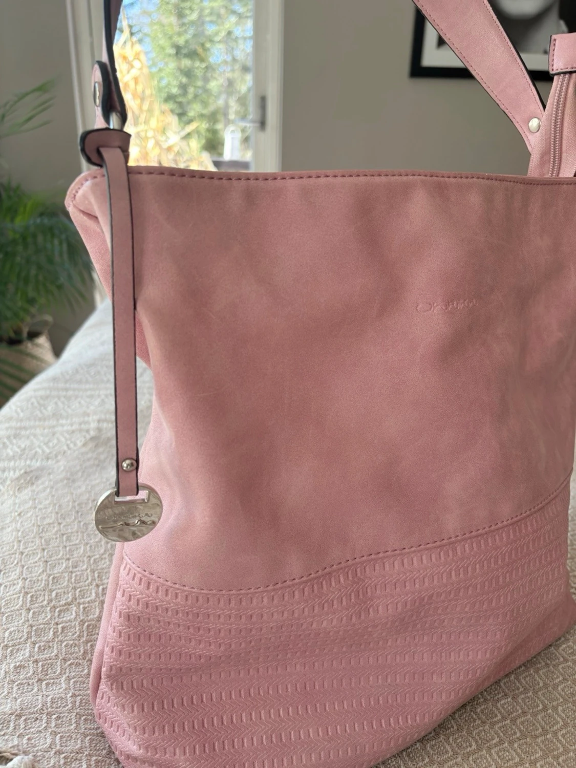 Rosa handväska  - 1