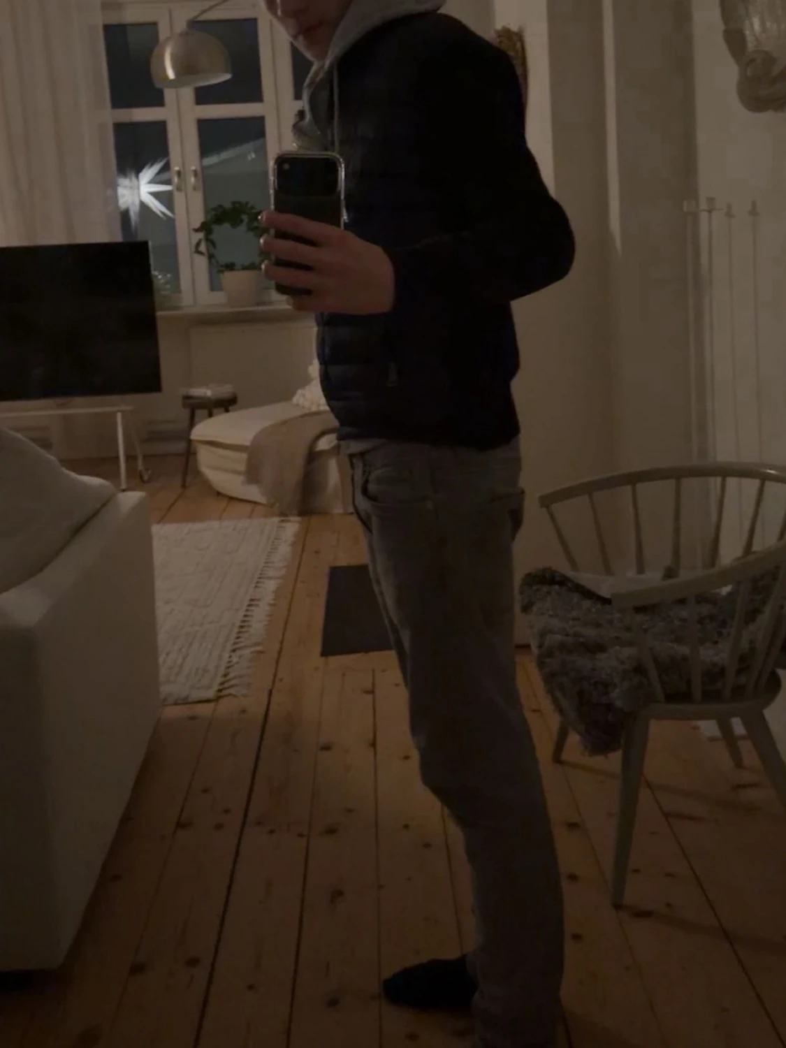 Svart quiltad jacka från Moncler - 3