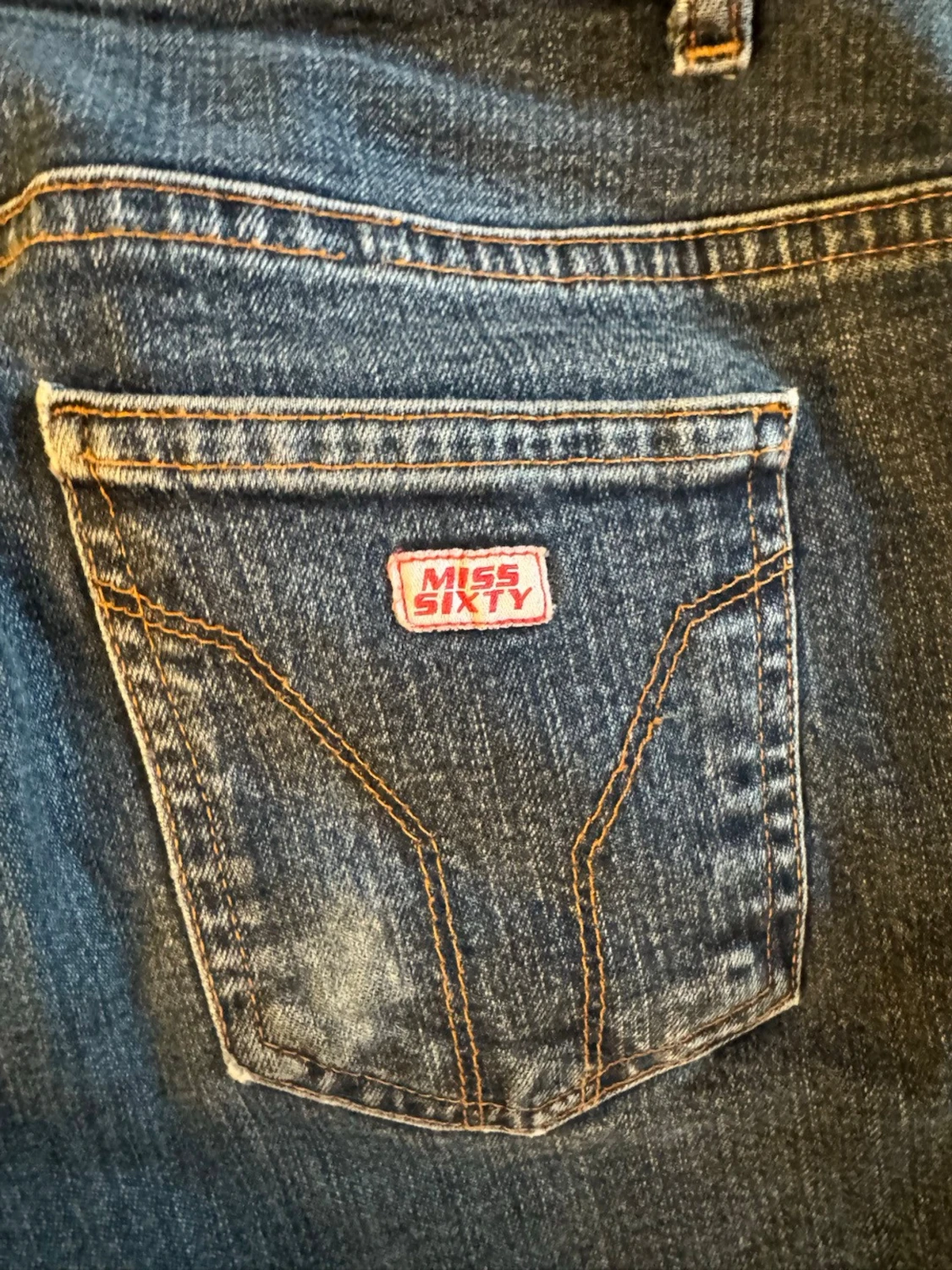 Bootcut jeans från miss sixty mörkblå denim - 3