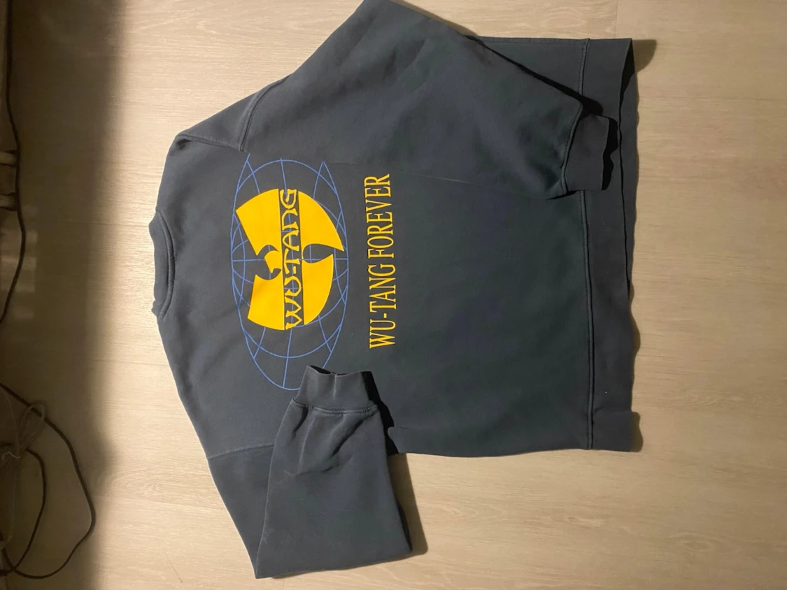 Wu-Tang marinblå sweatshirt - 1
