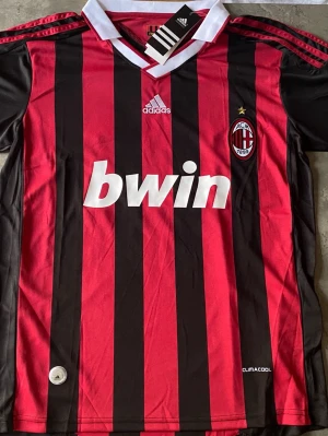 AC Milan 2009/10 Ronaldinho 80 Hemmatröja - Ac Milan hemmatröja 2009/10                     Ronaldinho 80                                                           Storlek M                                                                           Ny oanvänd, taggar är på                                           Lägg ett bud om du känner att priset är för högt