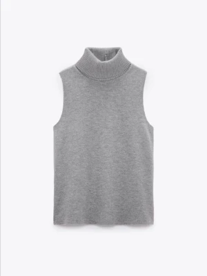 Grå ärmlös polotröja - Snygg sleeveless polo från Zara som ej säljs längre