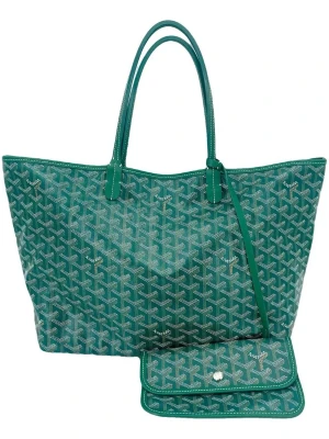 Grön Goy4rd väska  - Grön Goy4ard väska med en liten extra handväska från goy4rd med👜