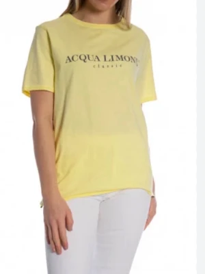 Aqua lemon gul t-shirt - Fin och i bra skick, T-shirt med en liten ficka på ryggen.