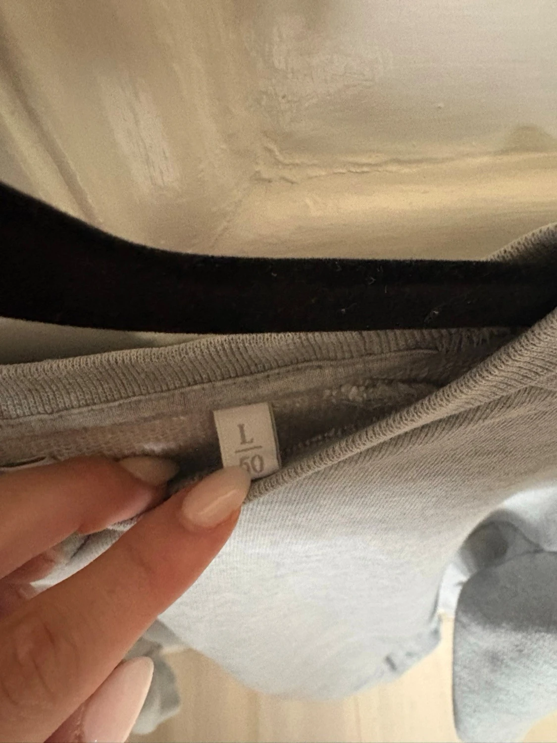 Grå basic sweatshirt - 3