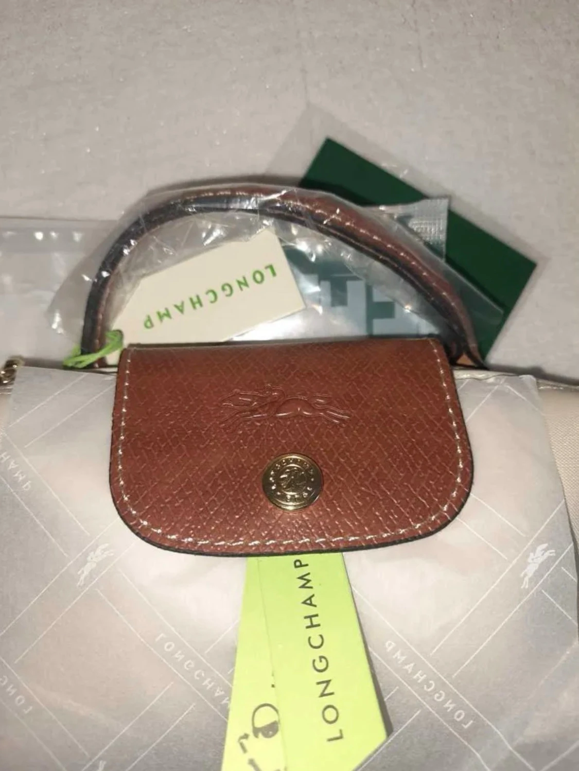 Beige handväska från Longchamp - 3