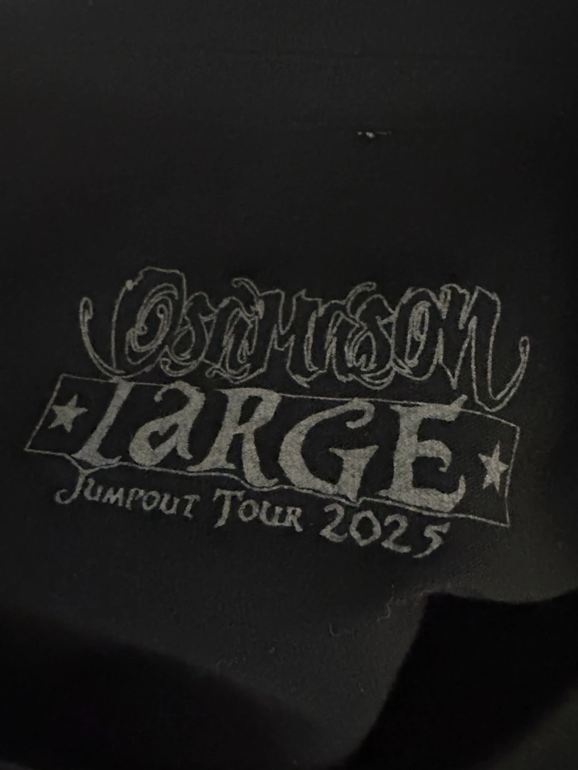 Osamason Jumpout Tour Merch 2025 - Size M - 2