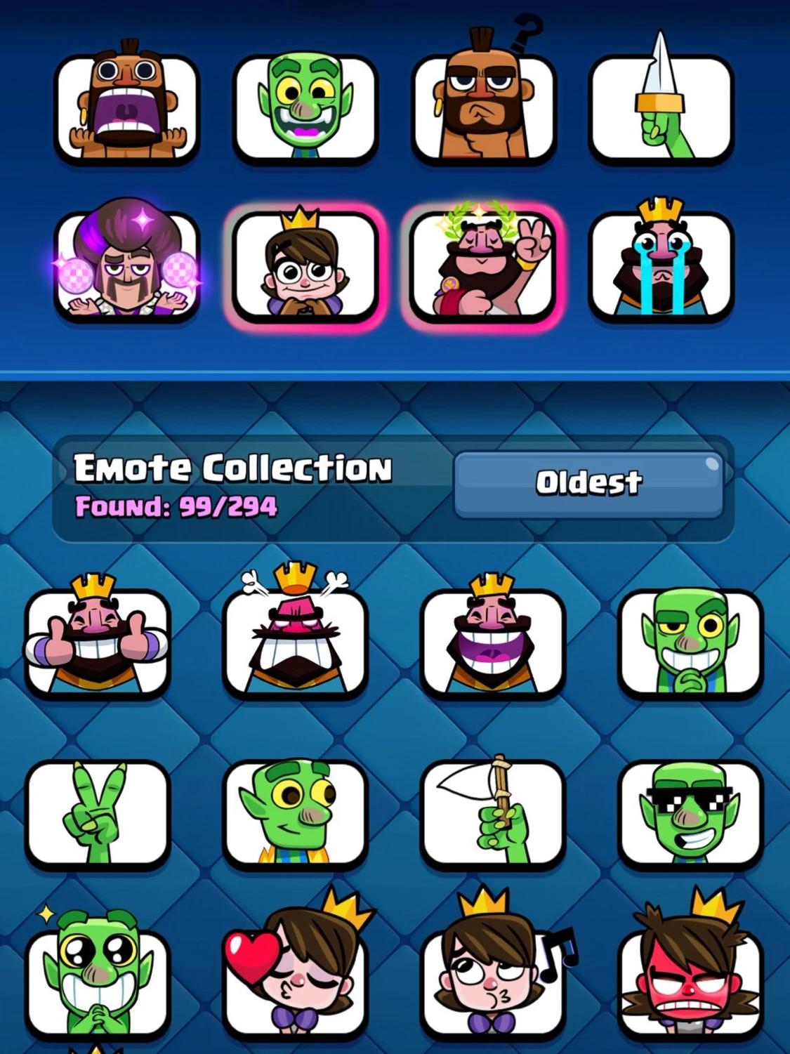 Clash Royale-konto med många kort - 4