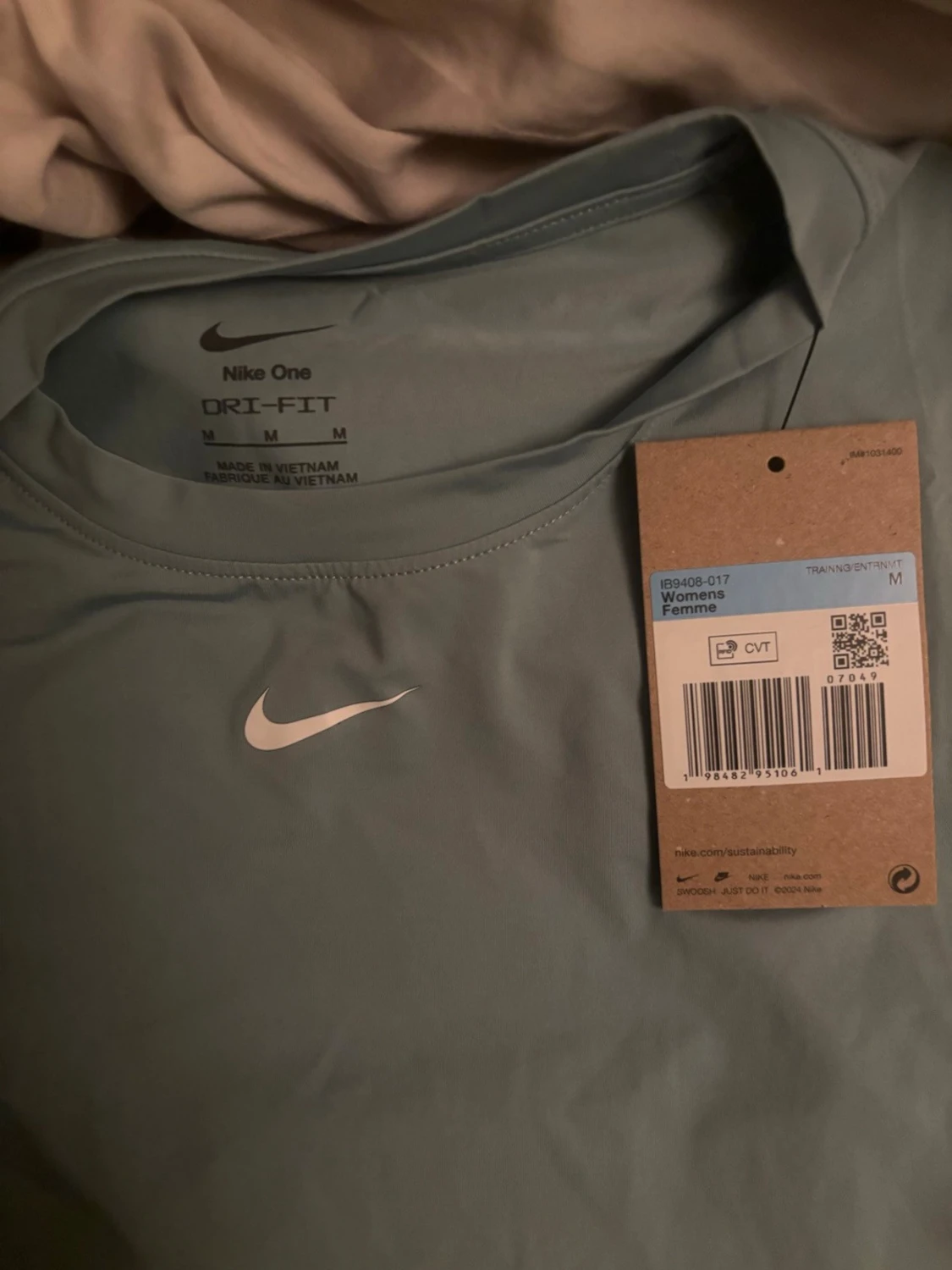 Nike One Dri-FIT t-shirt blågrön/turkos - 1