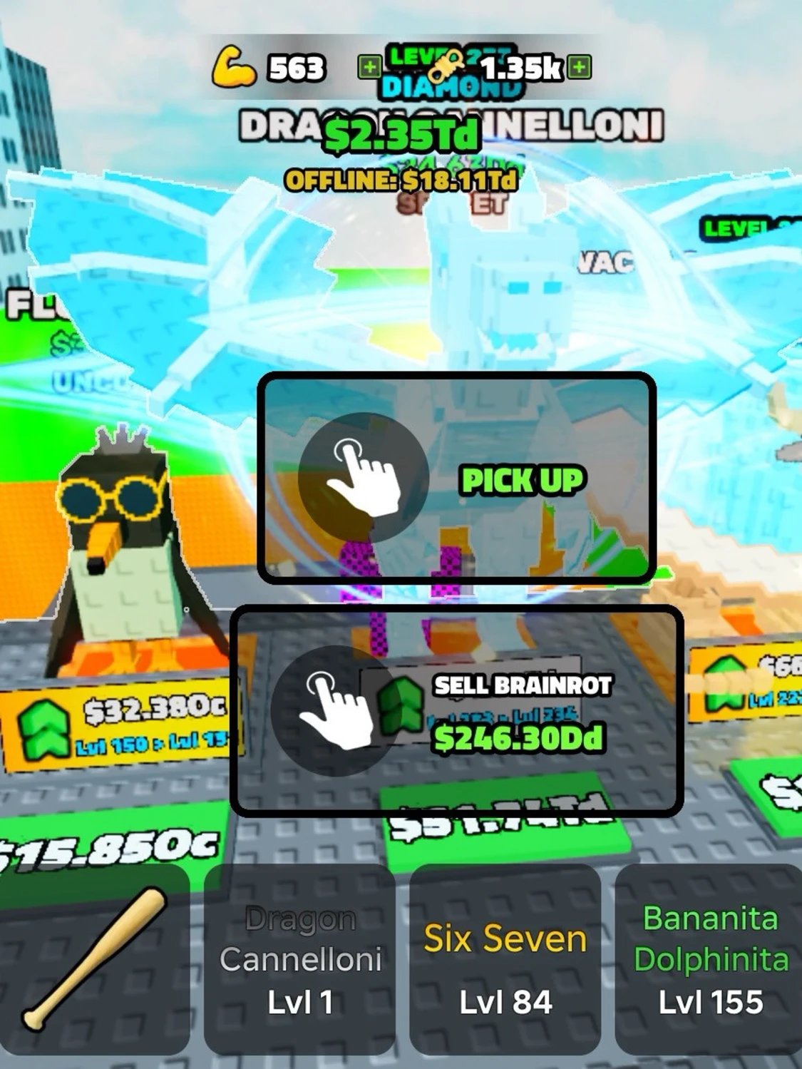 Swing obby for brainrots - 1