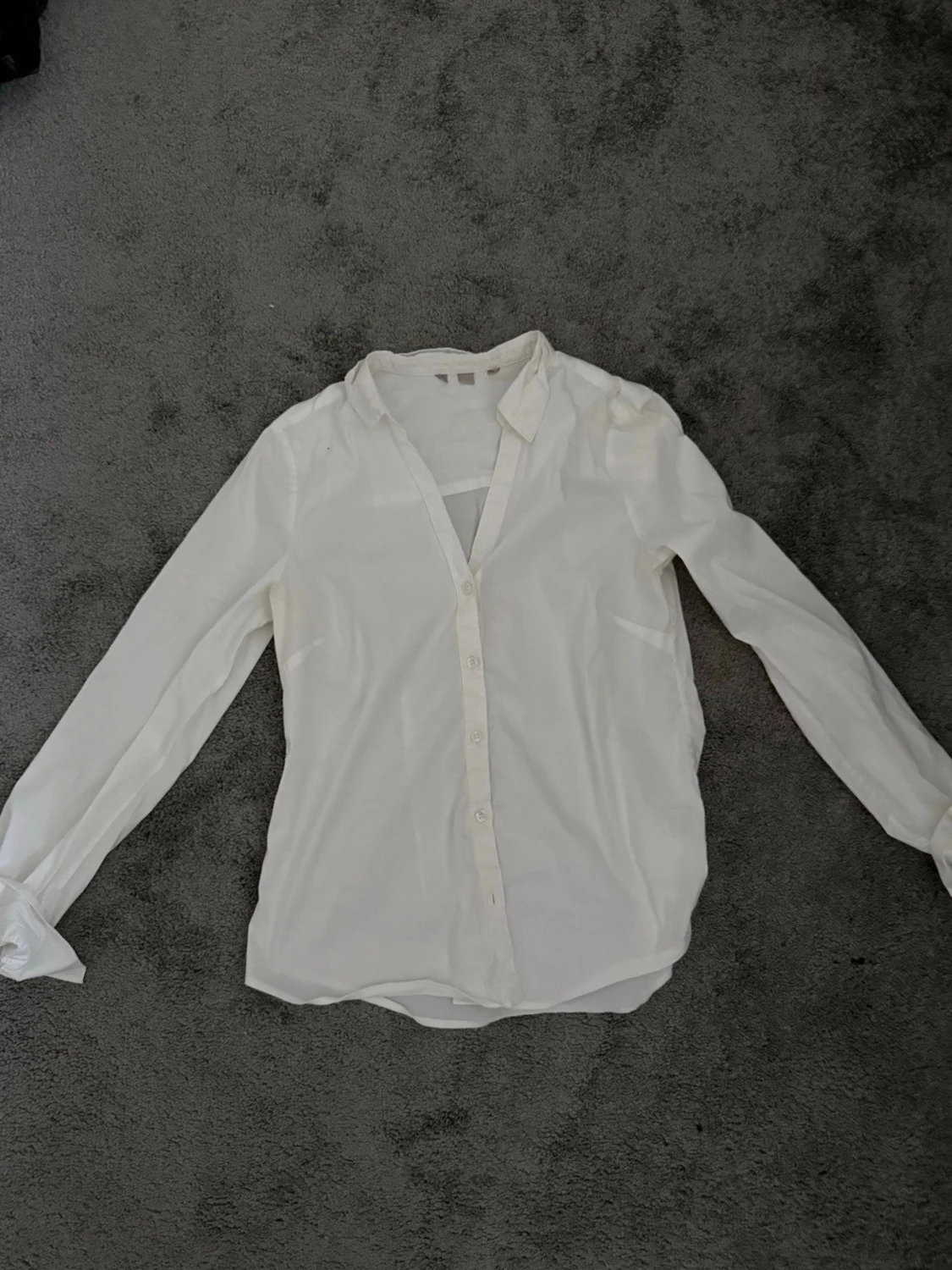 Vit klassisk skjorta från H&M - 1