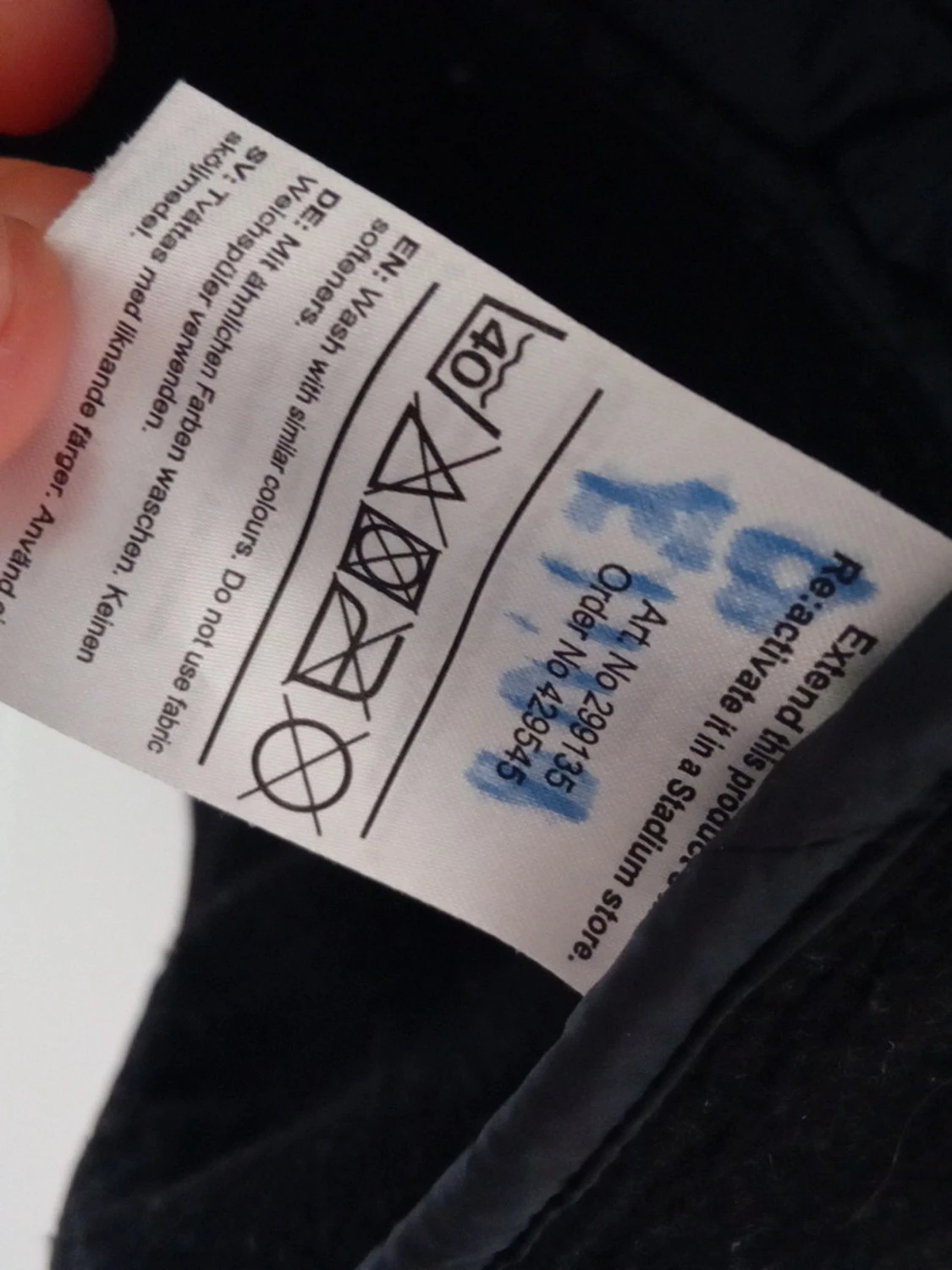 Svart dunväst från Everest - 3