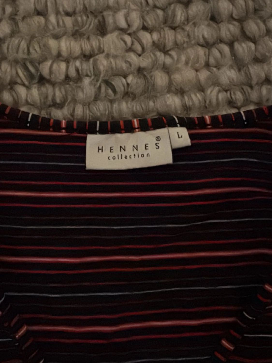 Randig V-ringad  - 2