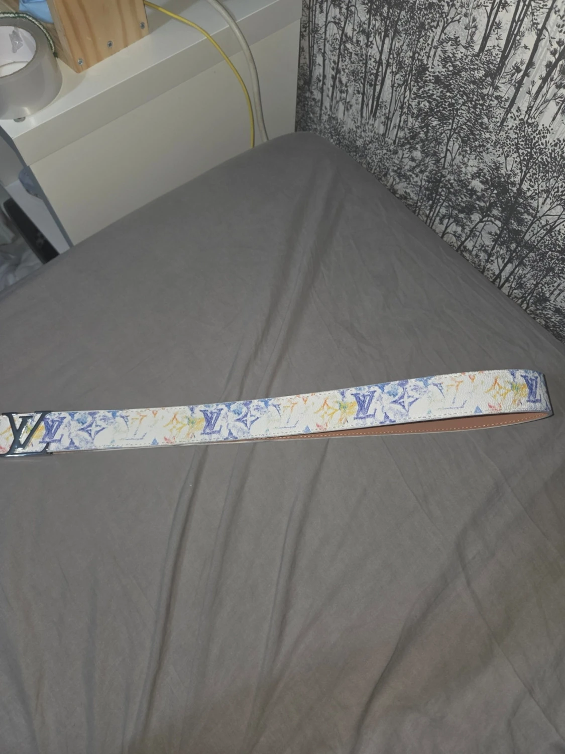 Flerfärgat Louis Vuitton bälte - 1