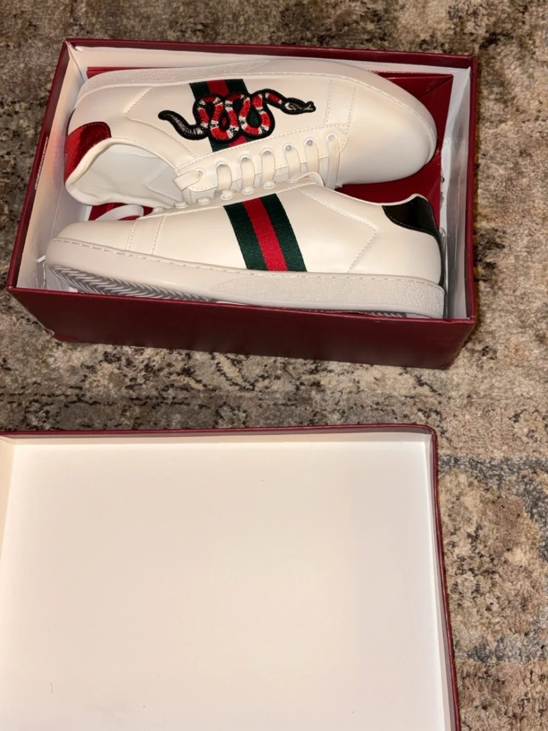  sneakers med orm - 1