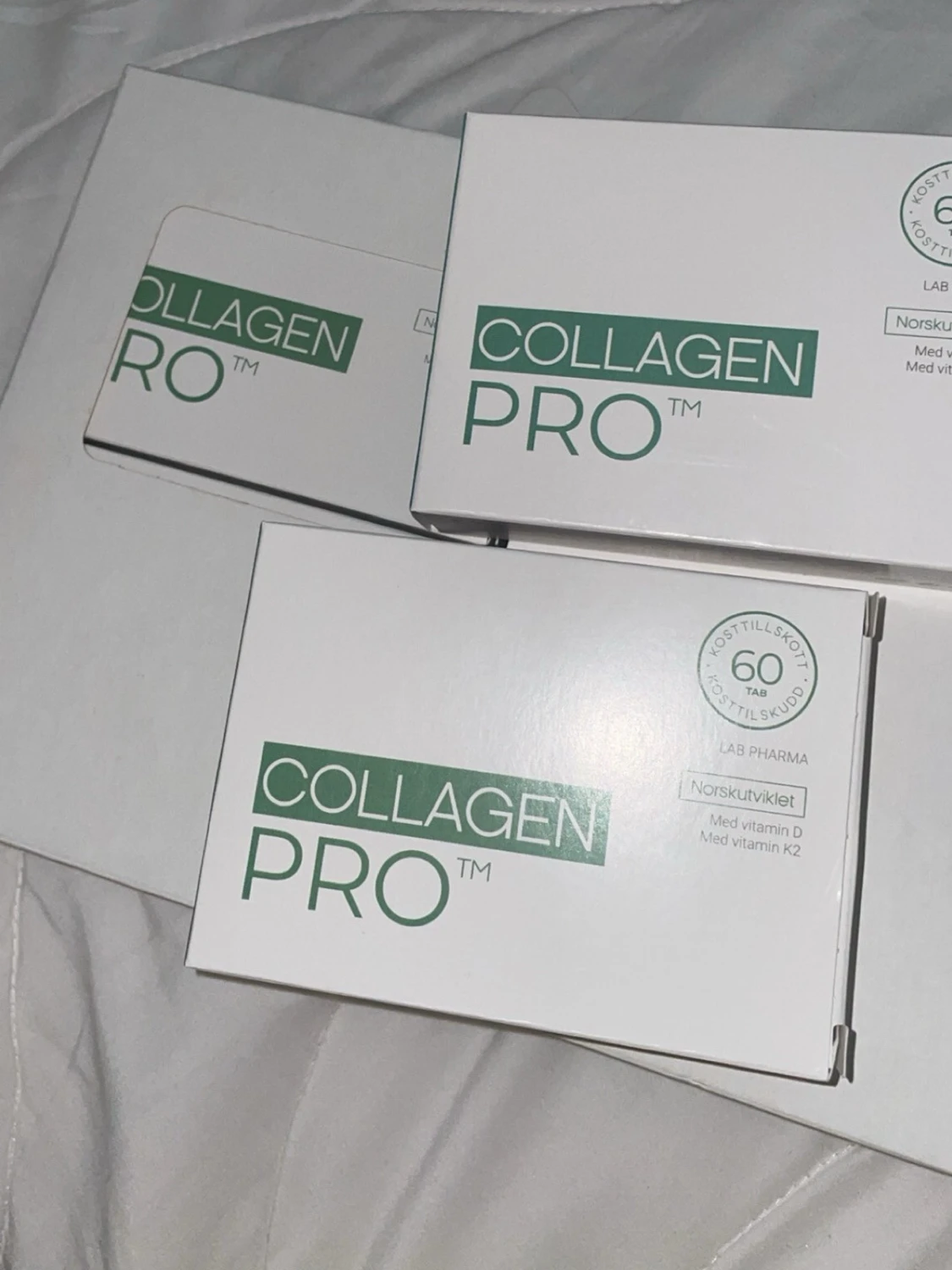 Collagen Pro kosttillskott 60 tabletter - 1