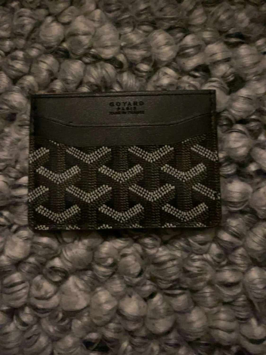 Svart korthållare - 1