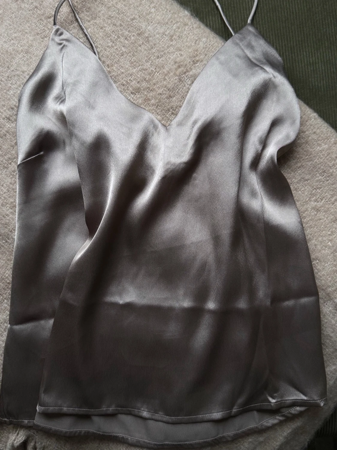 Satin blus