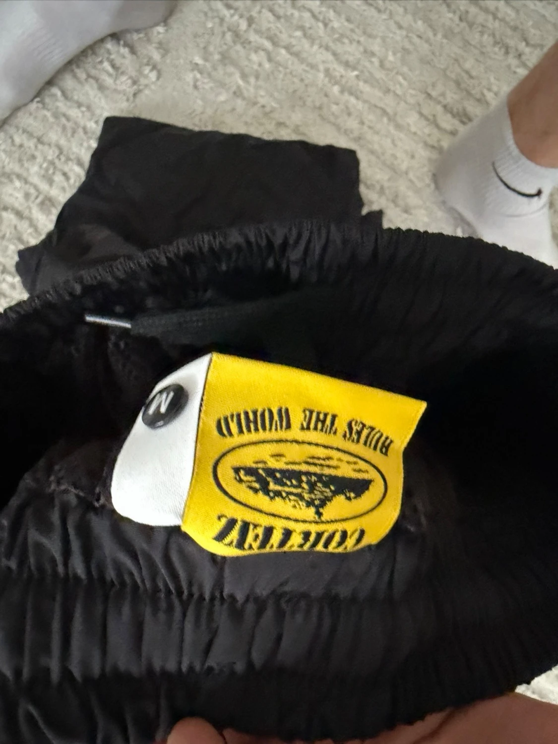 Corteiz brazil black windbreaker tracksuit - 2