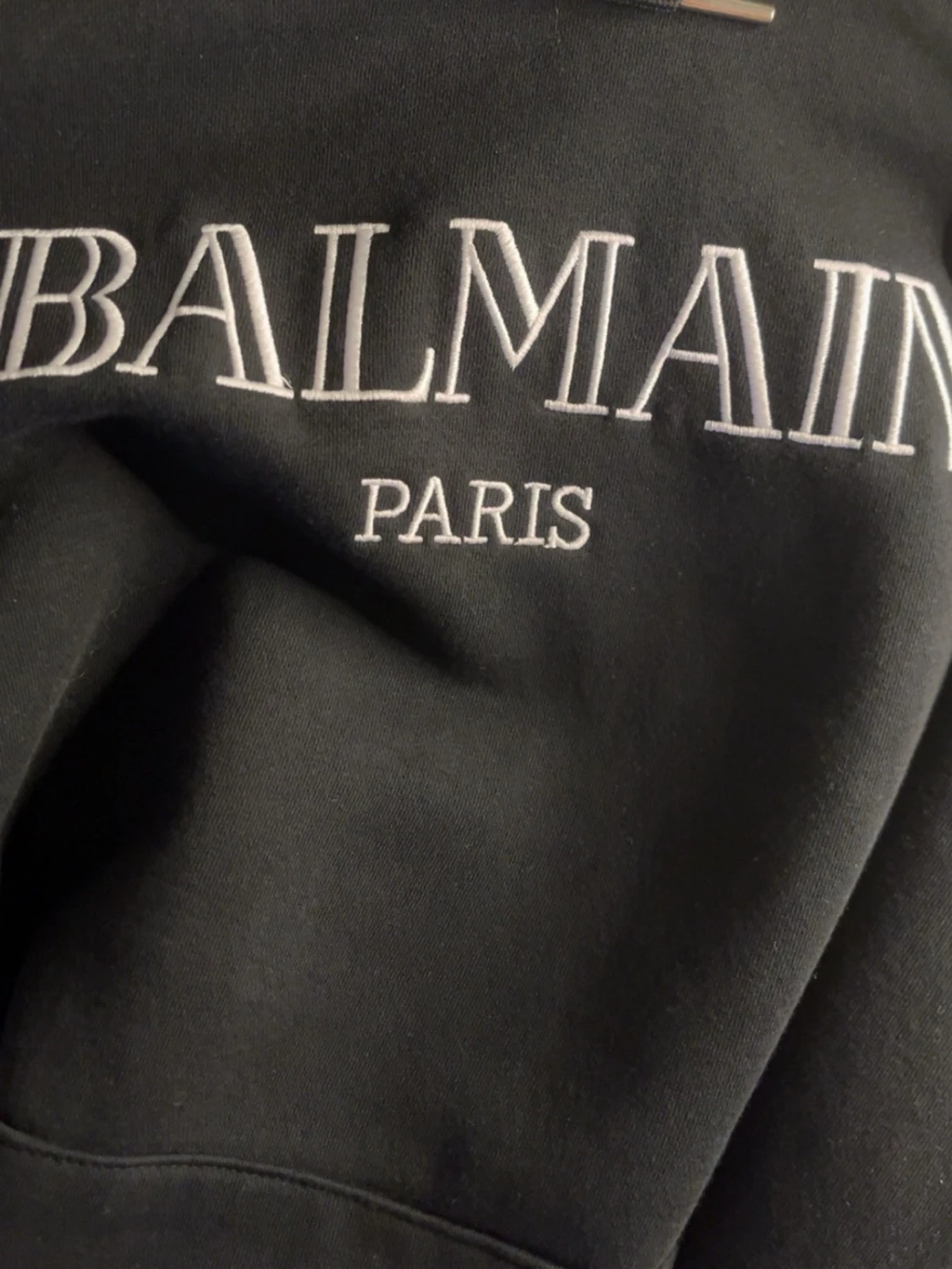 Svart hoodie från Balmain Paris - 2