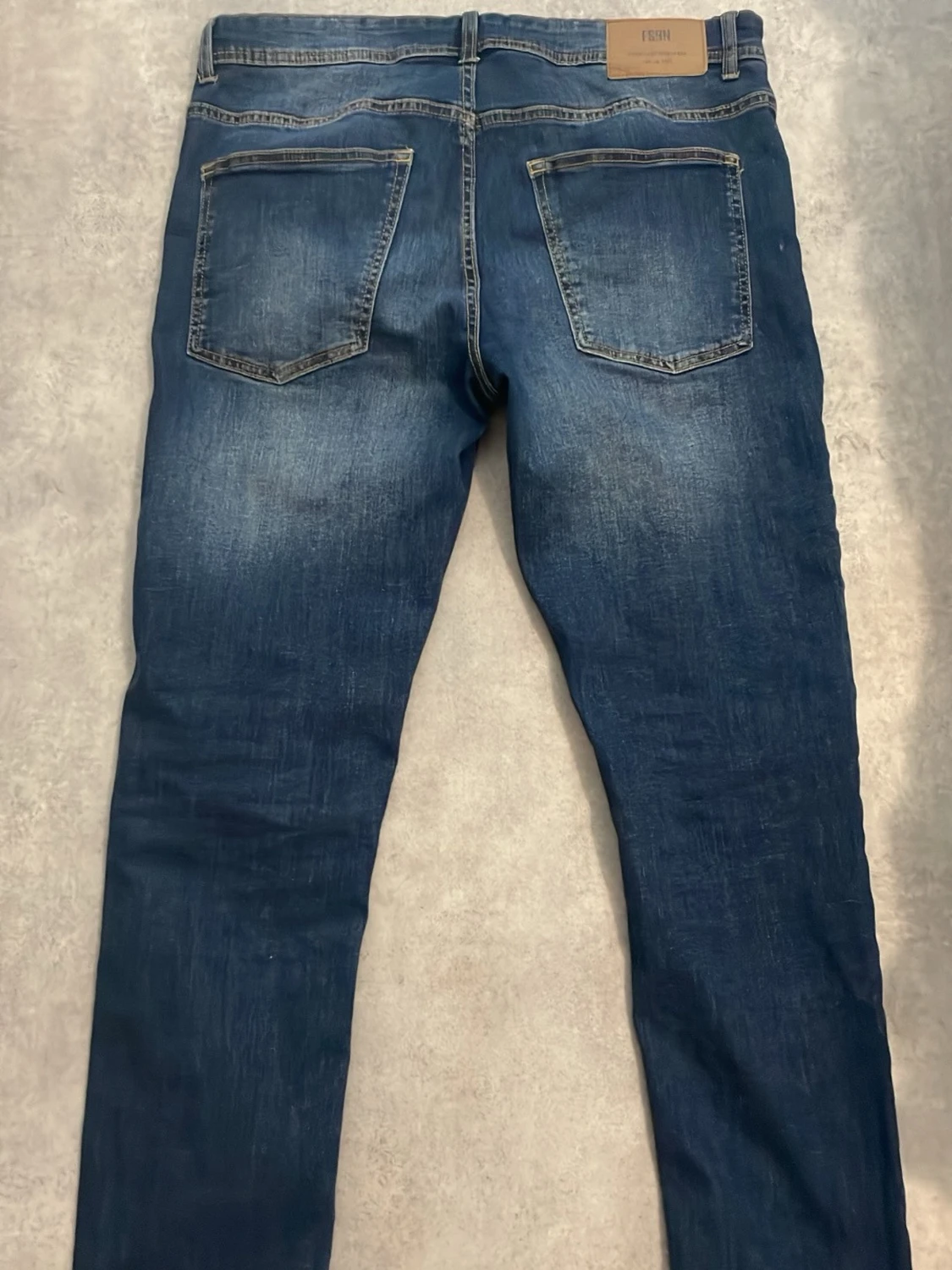 Mörkblå jeans från FSBN - 3