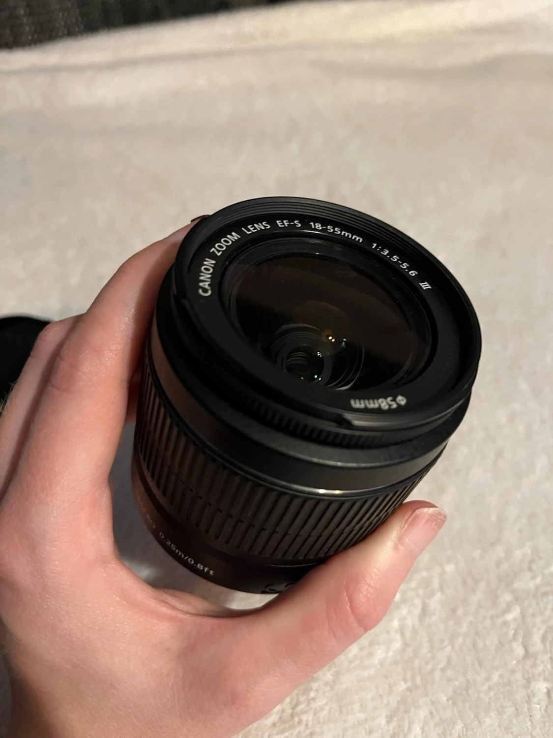 Canon EFS 18-55mm objektiv - 4