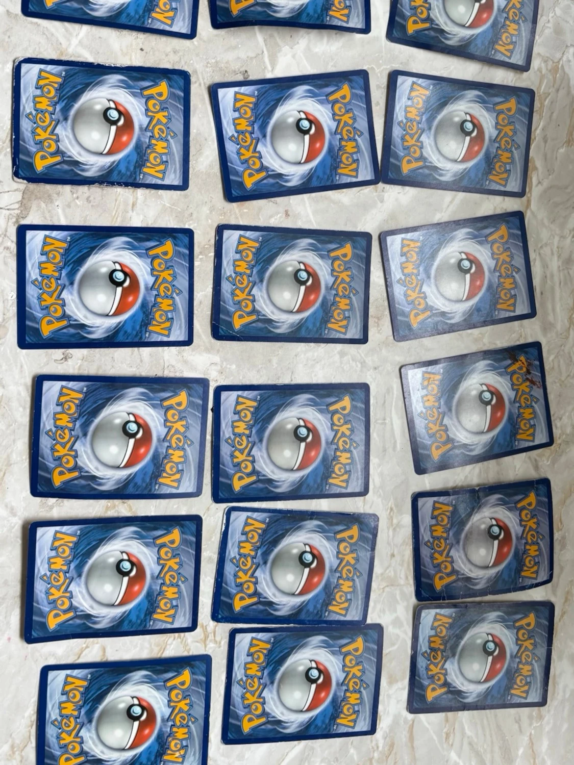 Samling Pokémonkort blandade typer - 1