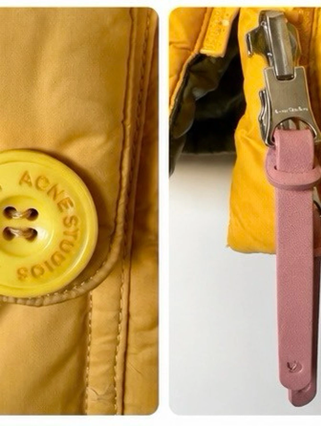 Gul dunjacka Acne Studios x Fjällräven - 4