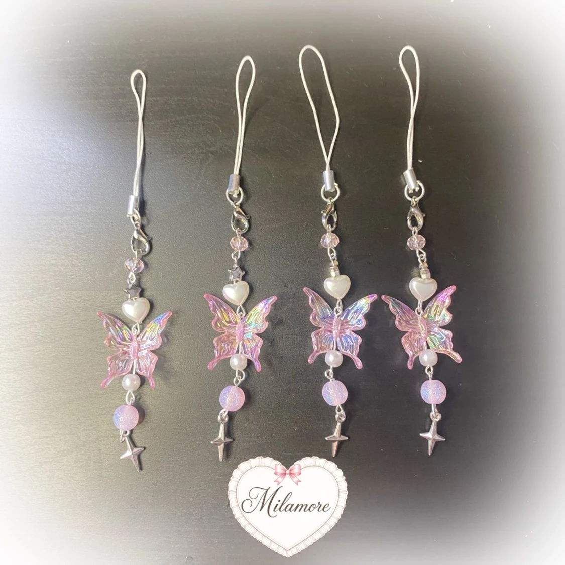 Pixie wings charms 