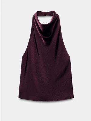 Fest topp  - Jätte snygg fest topp från Zara! I brun/vinröd🤍 Skulle säga mer åt de vinröda hållet❤️Endast använd en gång så i nyskick! Köptes för 299kr