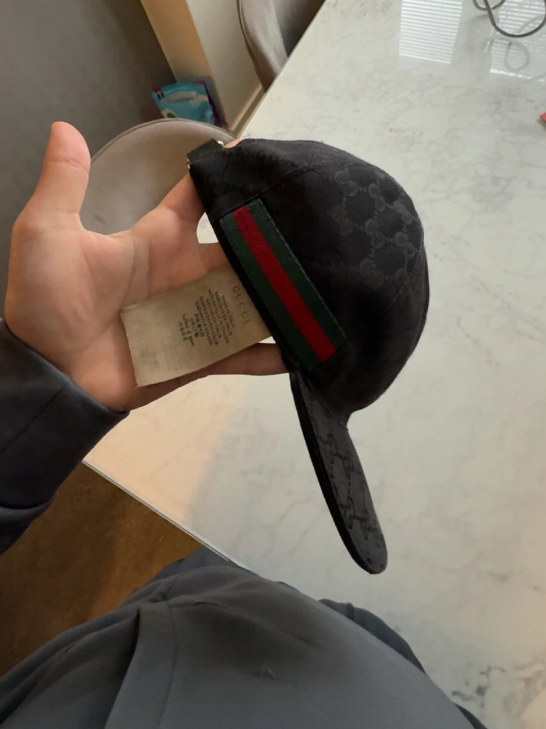 Svart Gucci keps  - 2