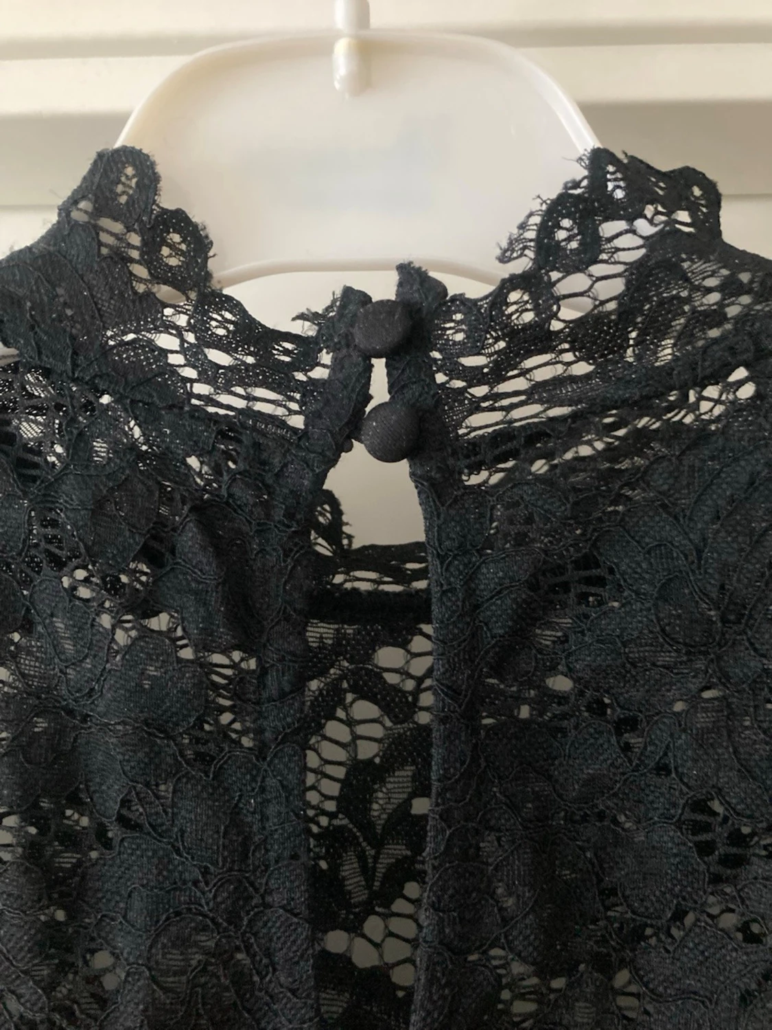 🍒Svart spetsblus🍒 - 3