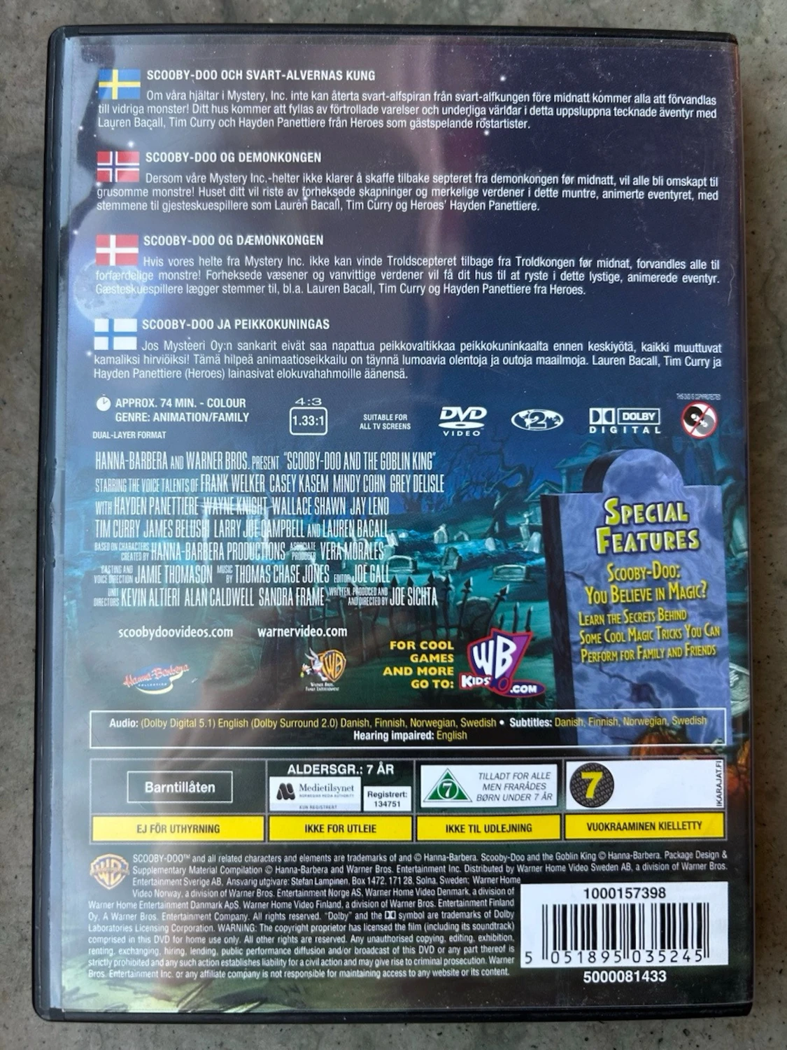 Scooby doo and the goblin king dvd - 1