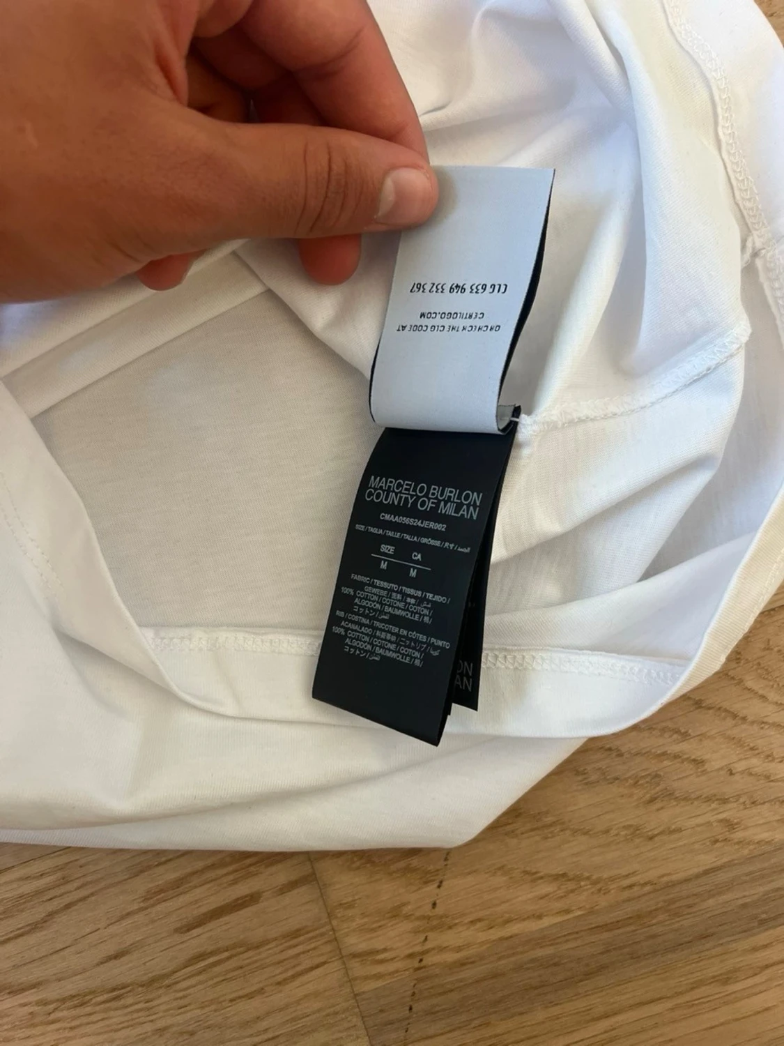 Vit t-shirt från Marcelo Burlon - 4
