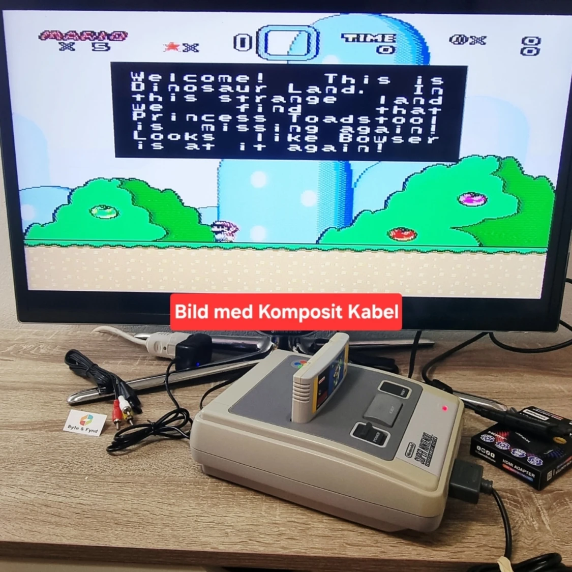 Bitfunx HDMI Adapter för SNES/Sfc/N64/NGC