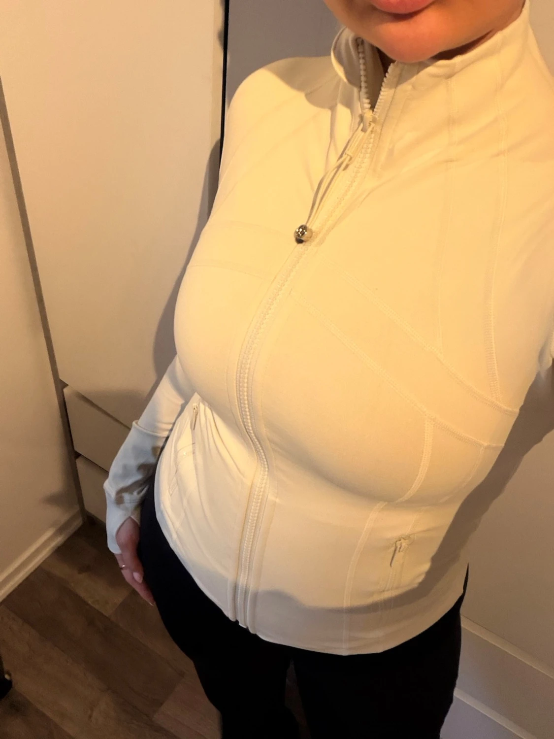 Vit creme Lululemon kofta - 2
