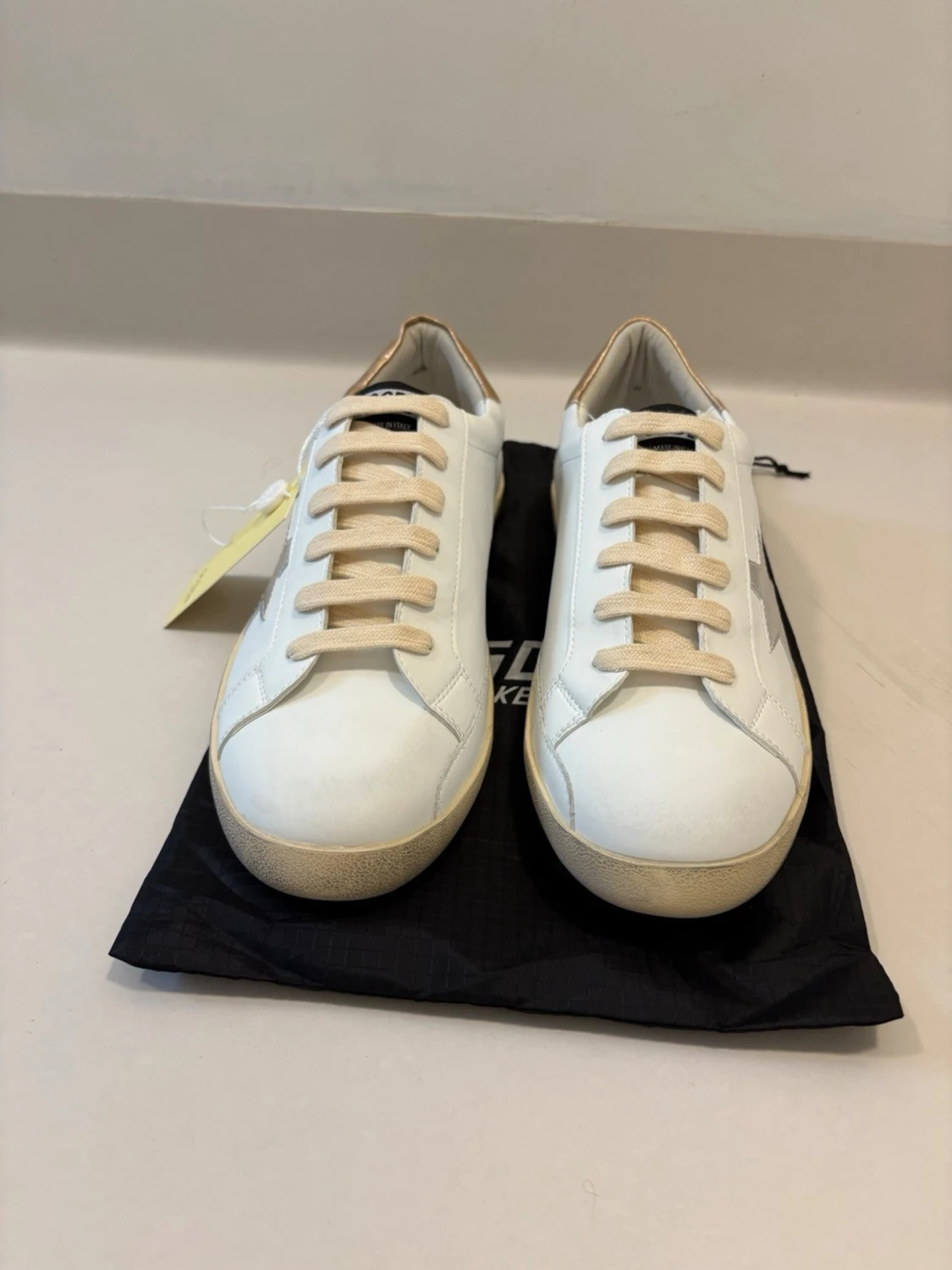 Vita golden goose skor - 3
