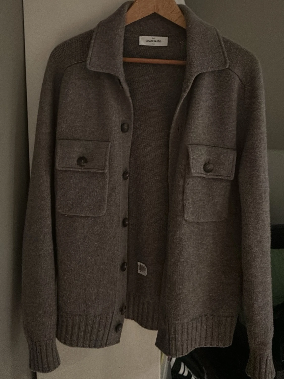 Grå kofta från Gran Sasso - 1