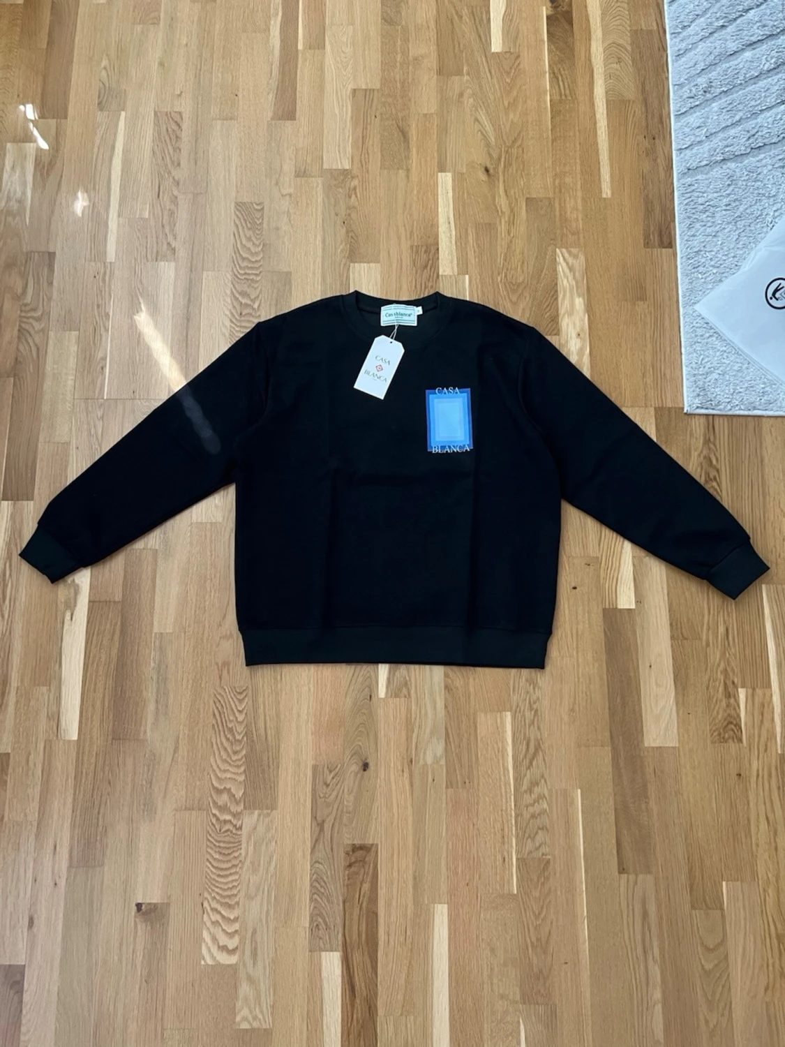 Svart sweatshirt från Casablanca