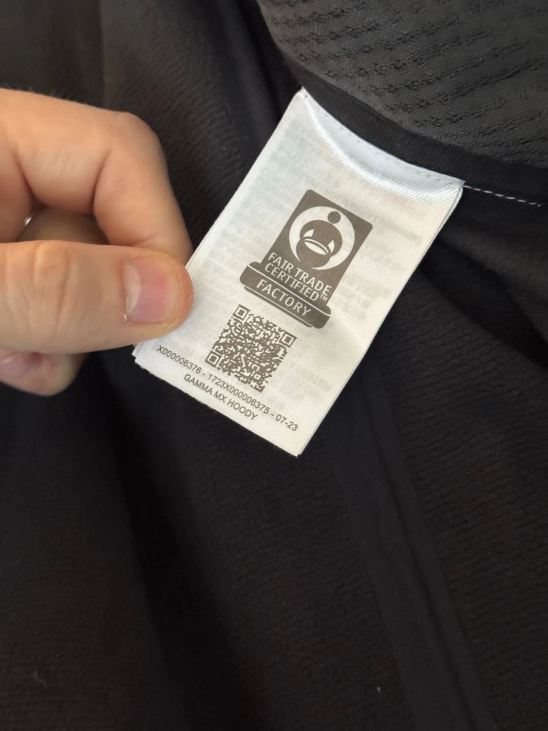 Svart vindjacka från Arc'teryx GAMMA MX HOODY - 4