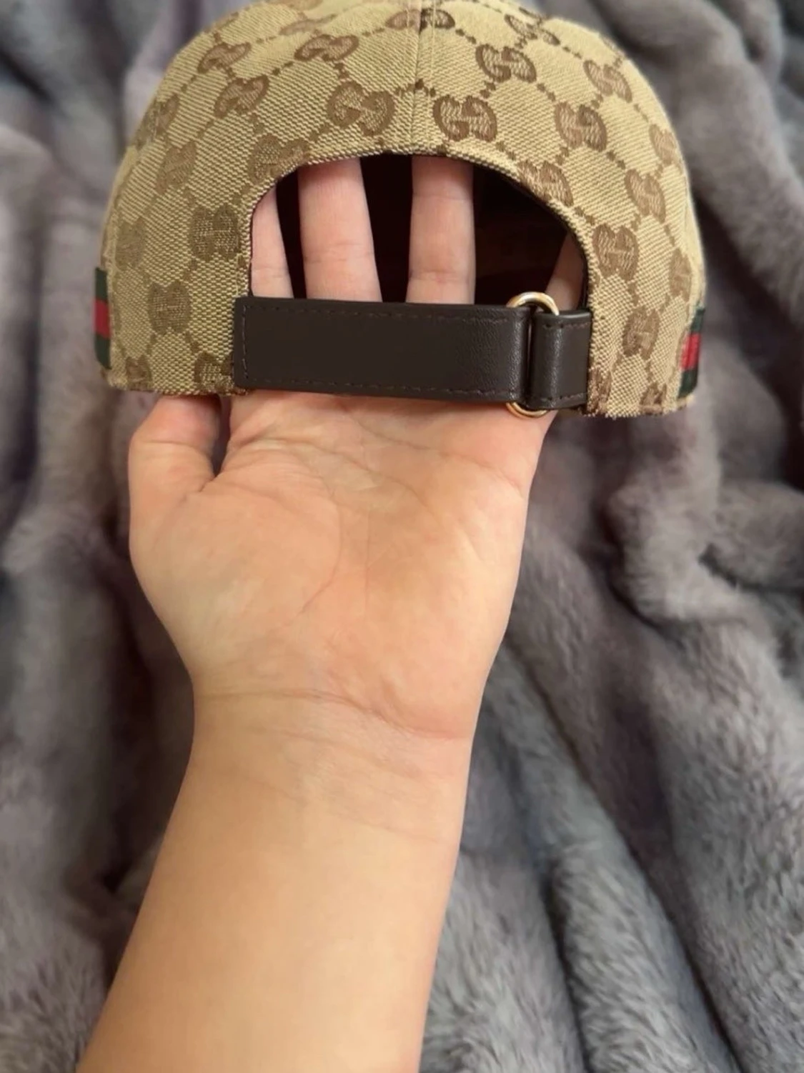 Gucci keps med GG-mönster - 2