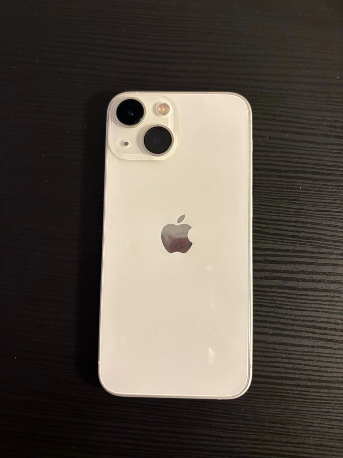 Vit iPhone 13 mini med dubbla kameror - 1