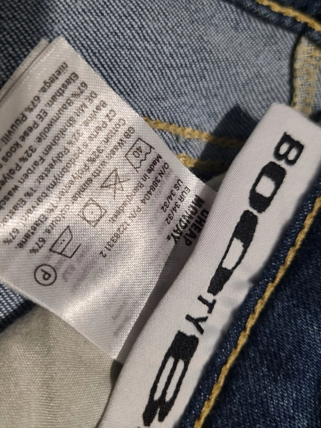 Blåa bootcut jeans Cheap Monday - 4