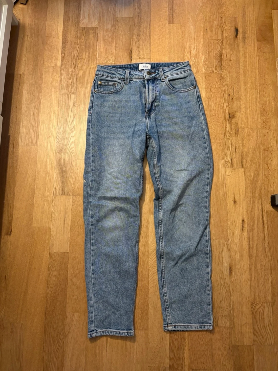 Blå raka jeans från ONLY