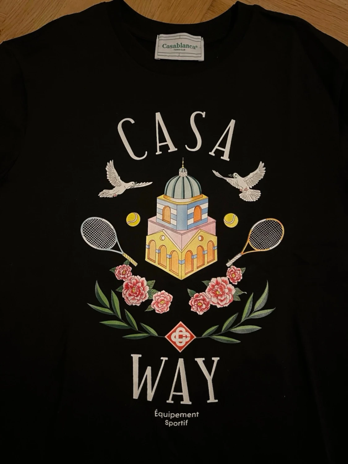 Svart t-shirt från Casablanca - 1