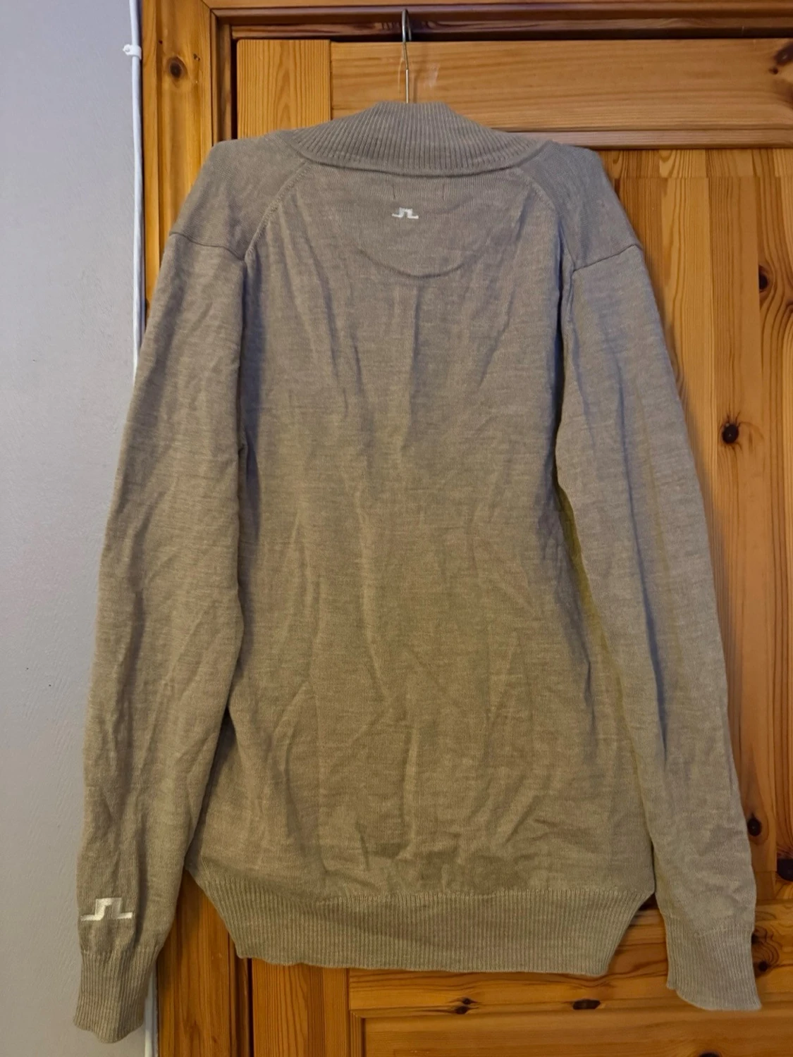 Beige halvzip-tröja från J.Lindeberg - 1